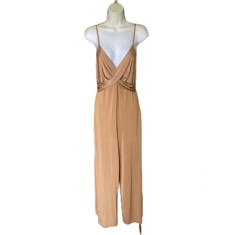 3 ena gold jumpsuit. M